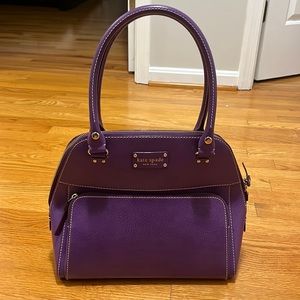 Purple Kate Spade Bag